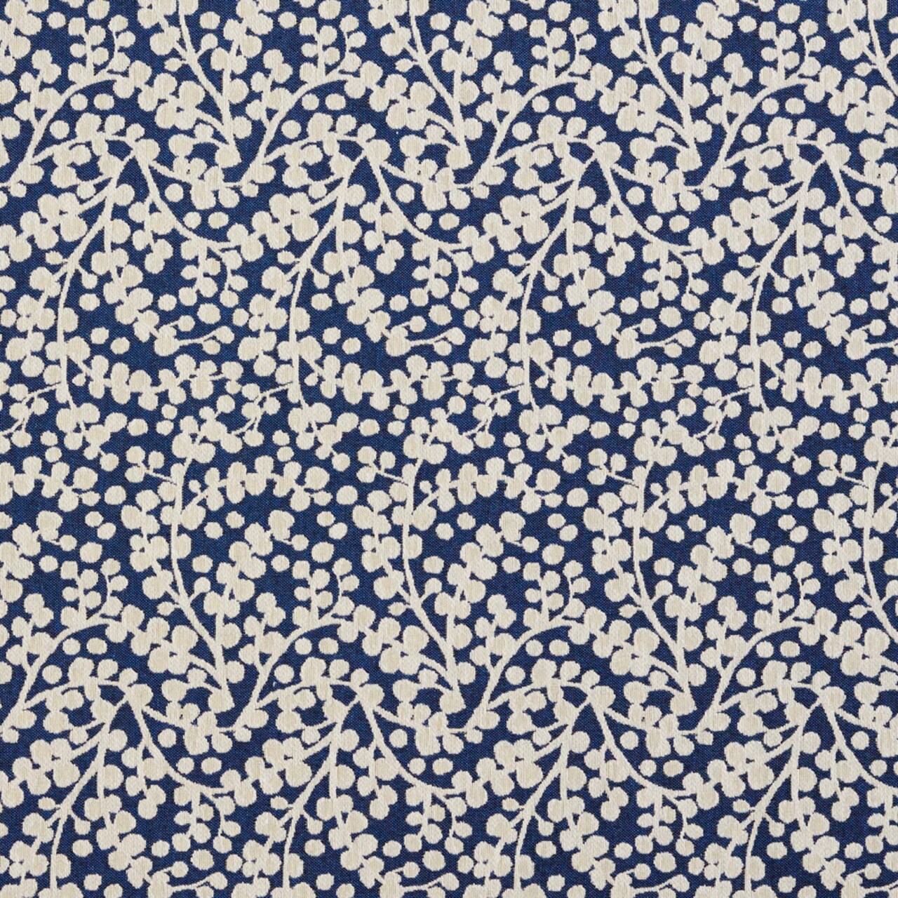 Laguna Vine - Blue Abstract & Geometric,Leaves Upholstery Fabric 54 Inches"